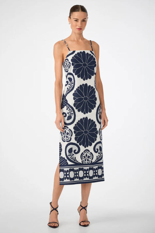 Marita 3 Dress | Sumi Blue
