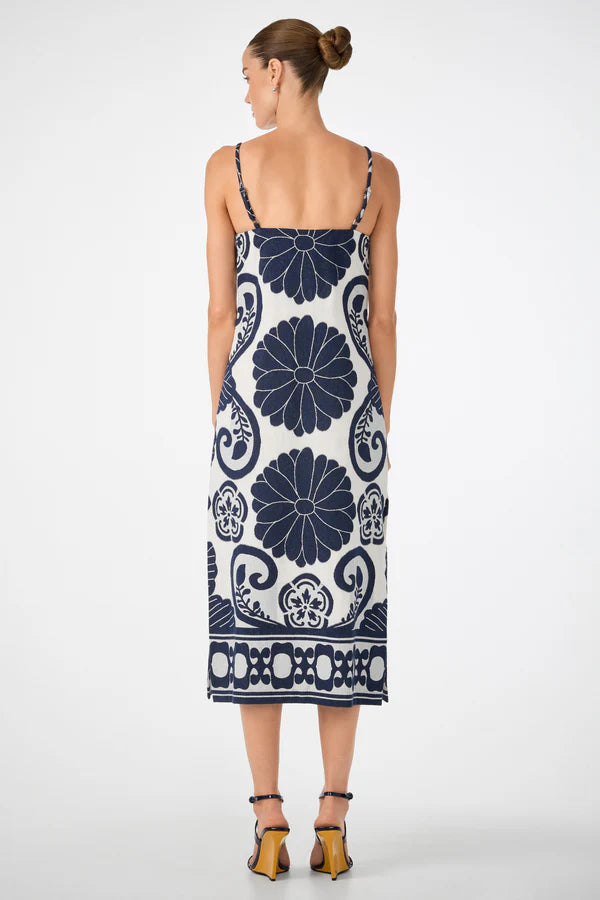 Marita 3 Dress | Sumi Blue