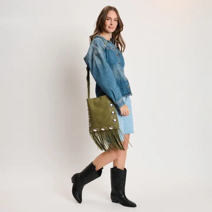Courtney Crossbody | Olive