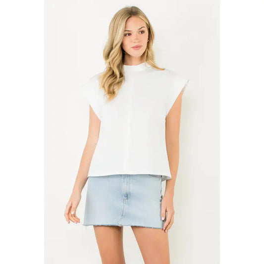 Quilted Sleeve Top