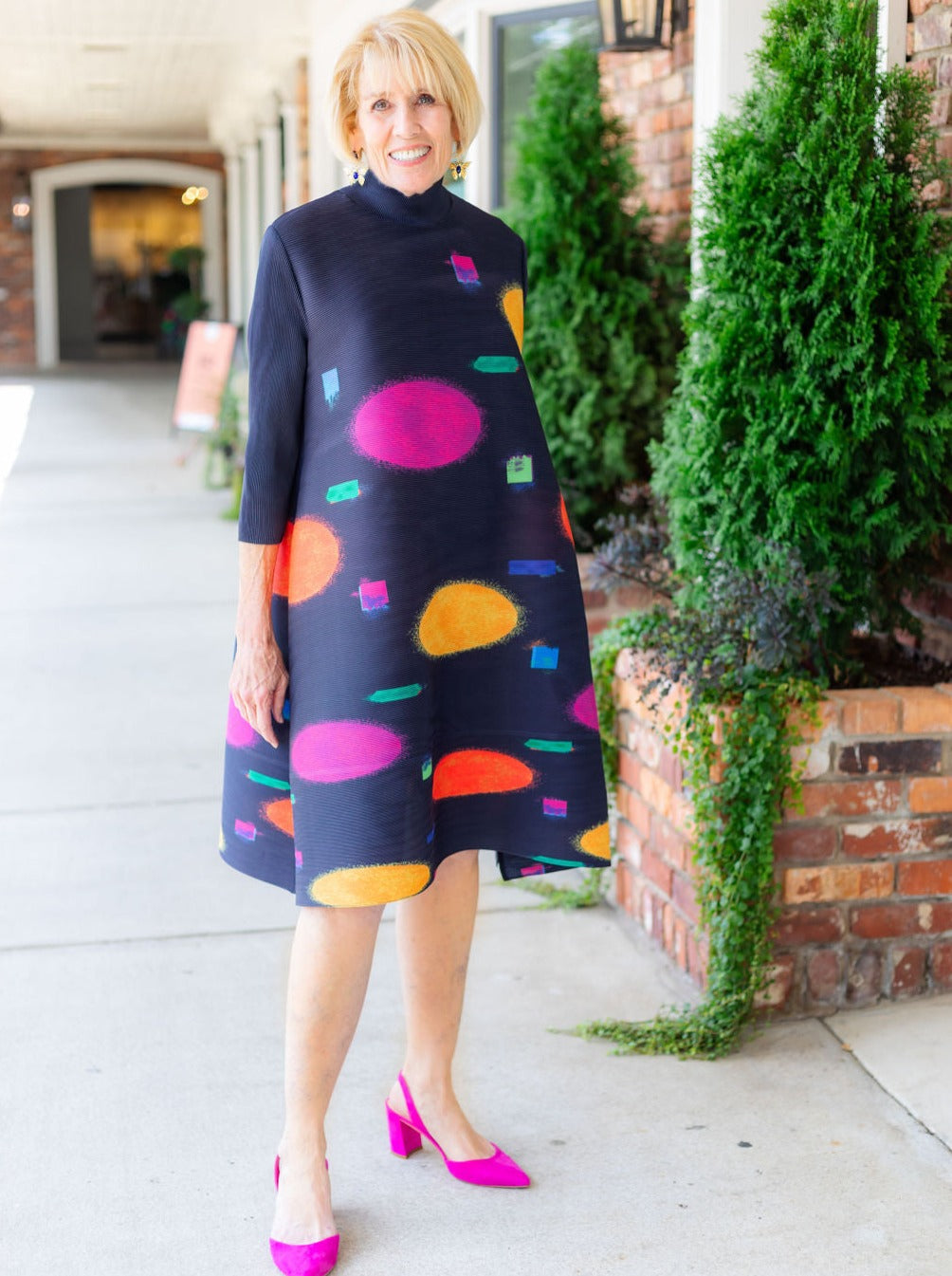 Multi Dot Dress