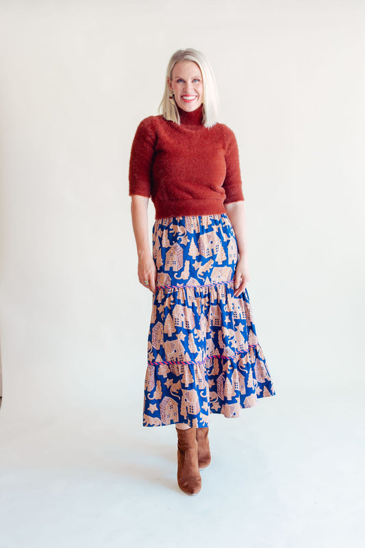 Sutton Skirt | Gingerbread