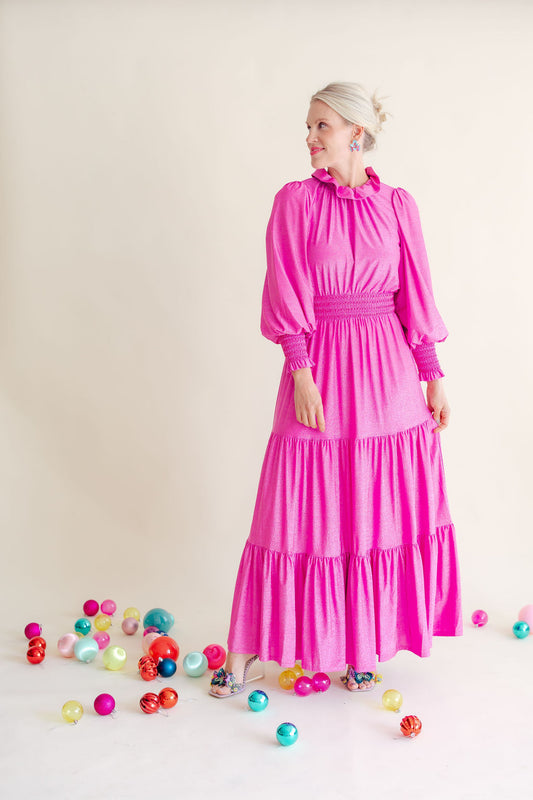 Maggie Maxi | Fuchsia Fedora