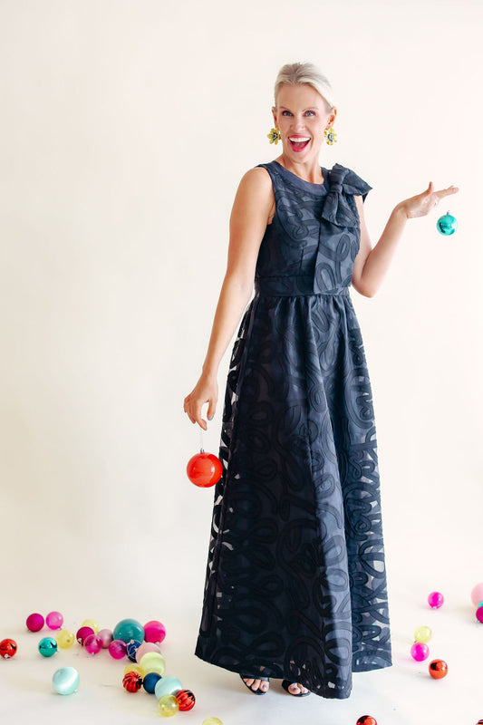 Bella Maxi Dress | Joy/Black