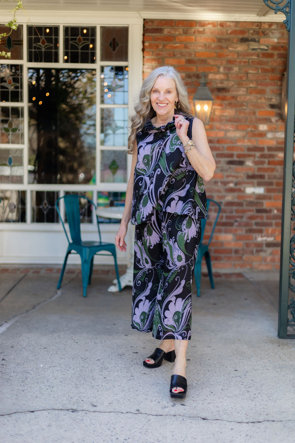 Flat Front Pant | Allium