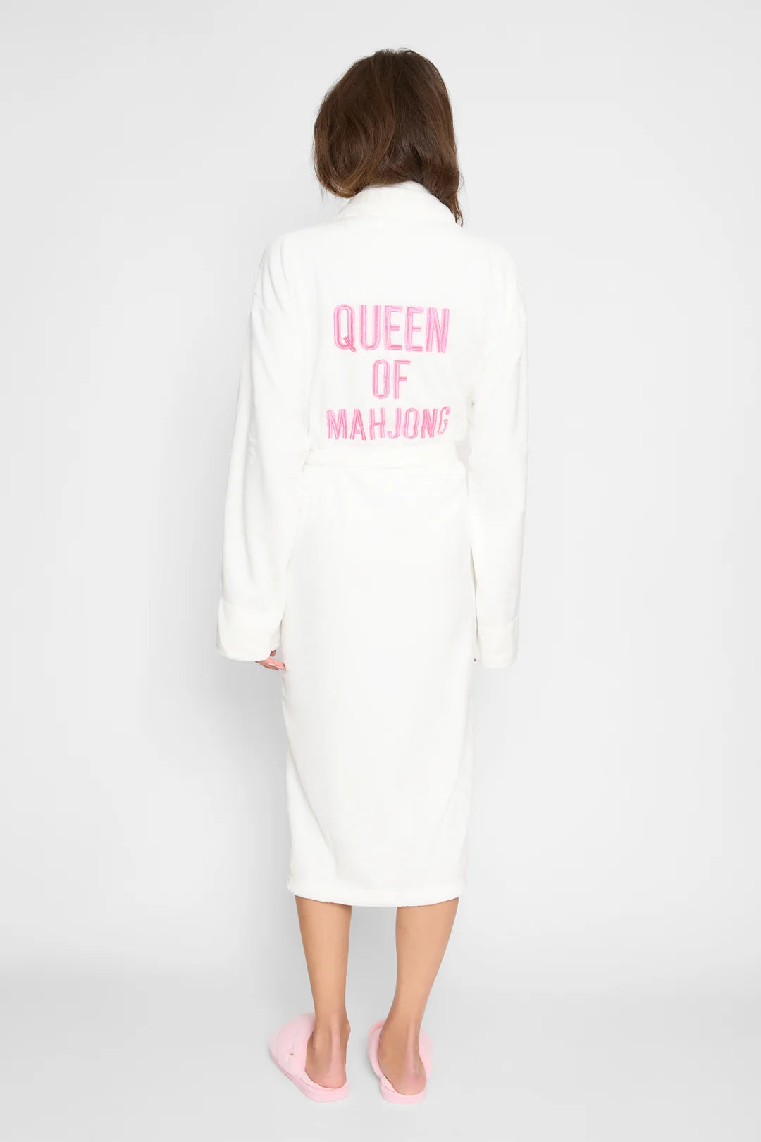 Plush Robe | Queen Of Mahjong