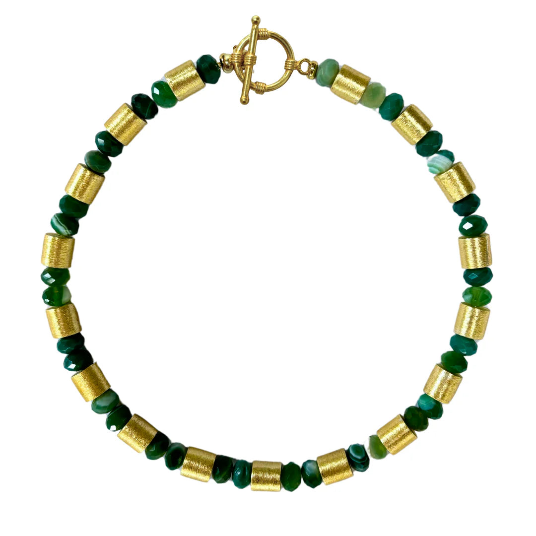 St Germain Collar | Emerald