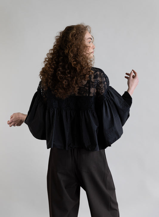 Lace & Taffeta Jacket