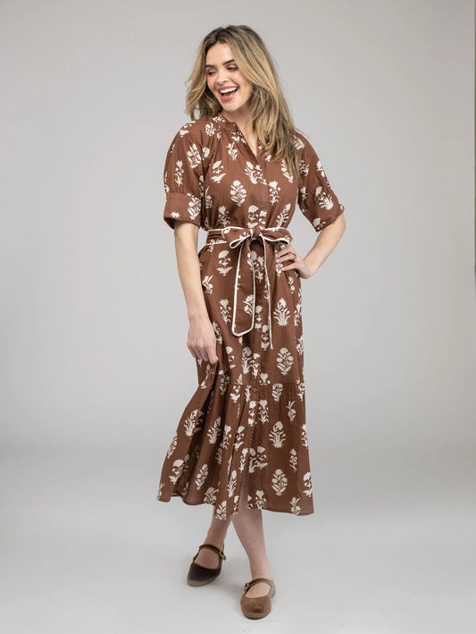 Jane Dress | Chocolate Flower