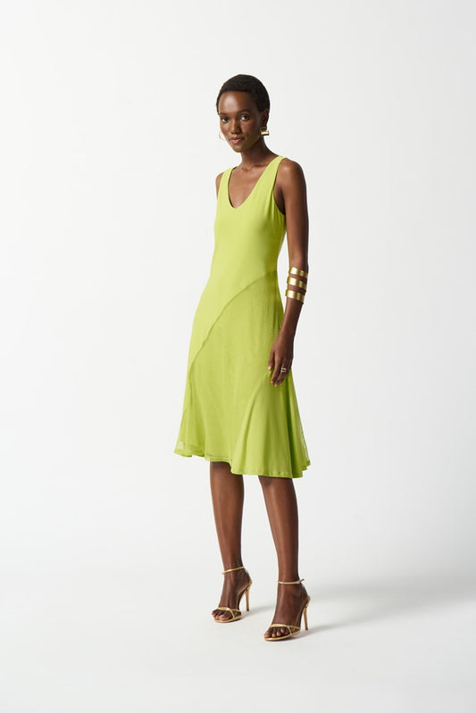 Net Maxi Dress | Lime