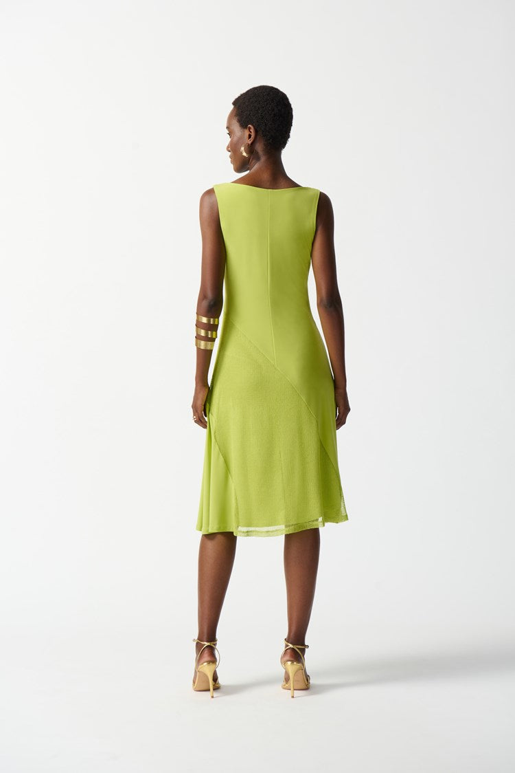 Net Maxi Dress | Lime