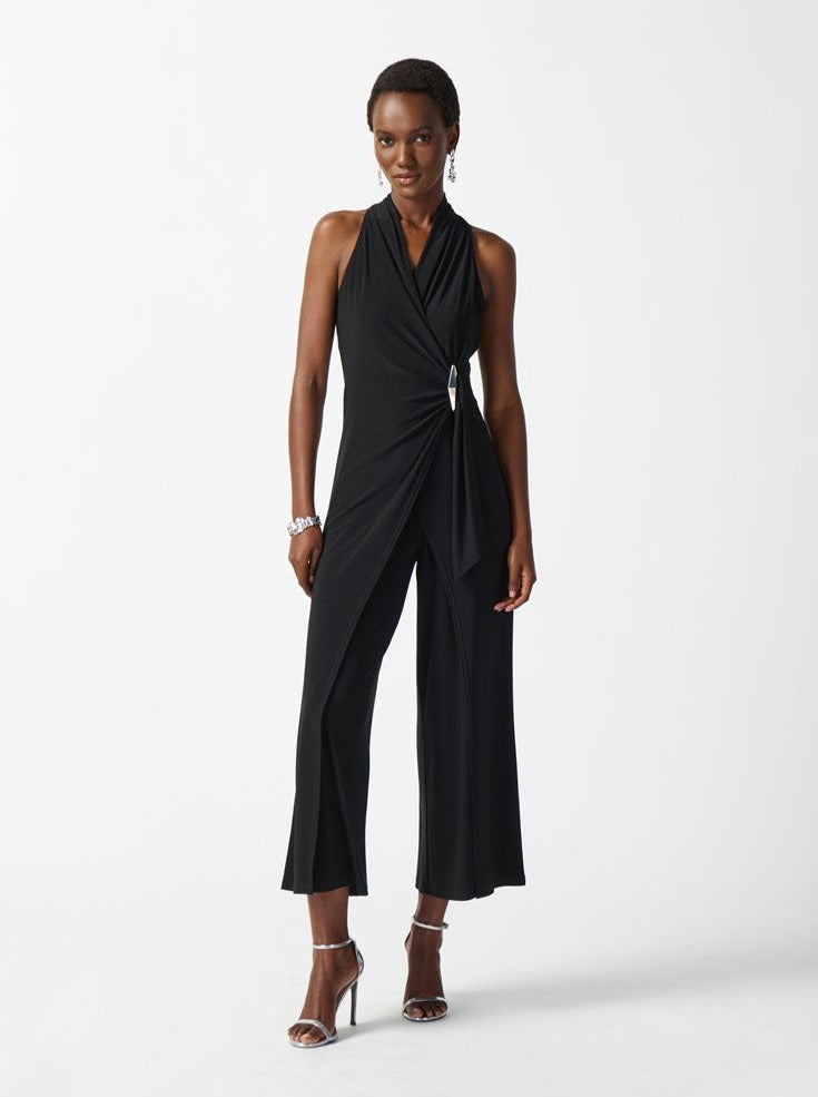 Halter Jumpsuit | Navy