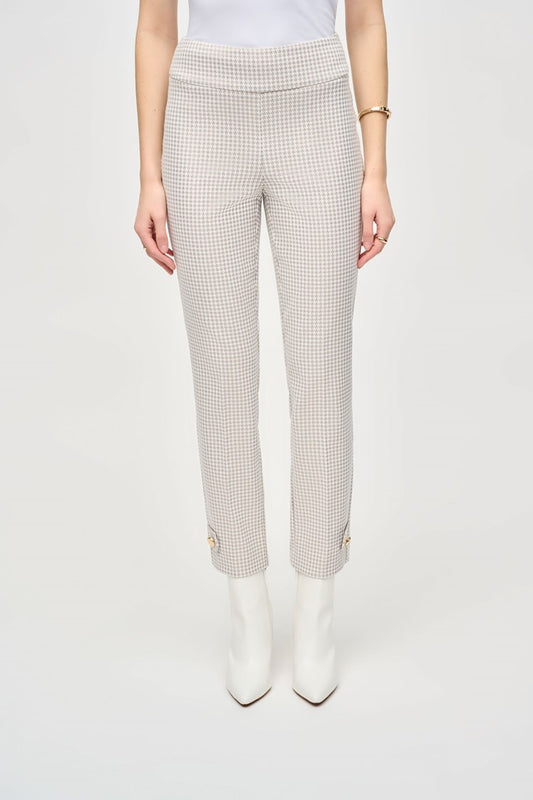 Houndstooth Slim Pant