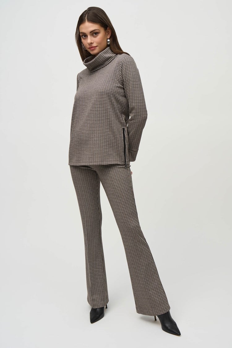 Tweed Turtle Neck