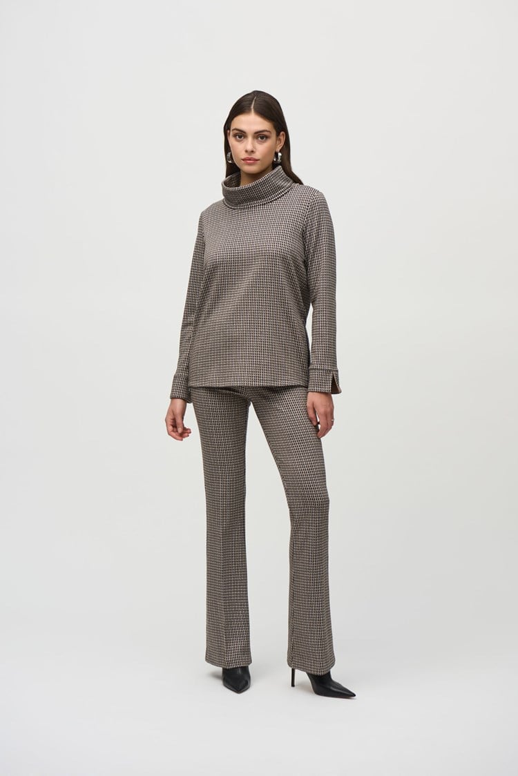 Tweed Turtle Neck