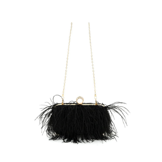 Feathers Clutch