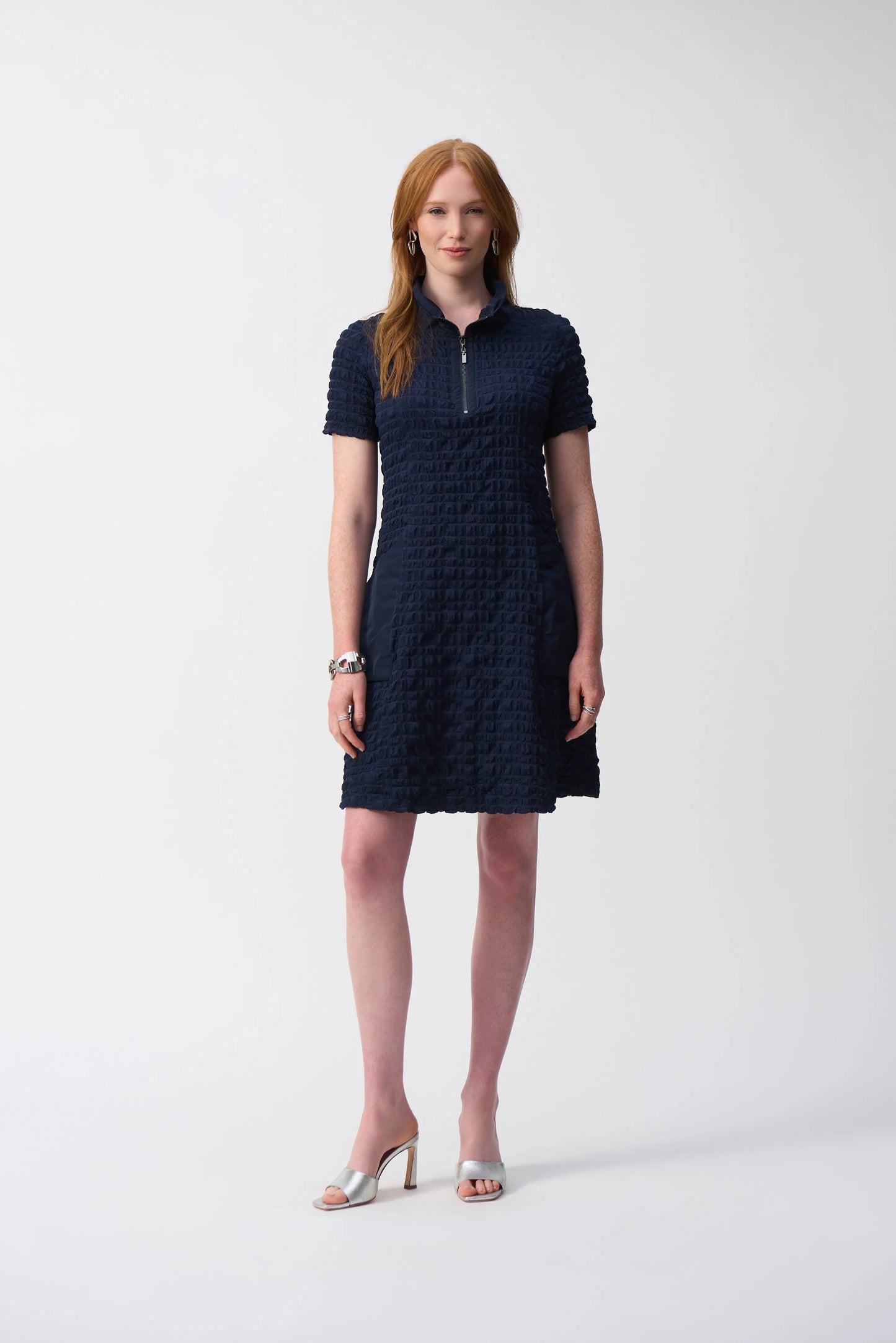 Bubble Jacquard Dress