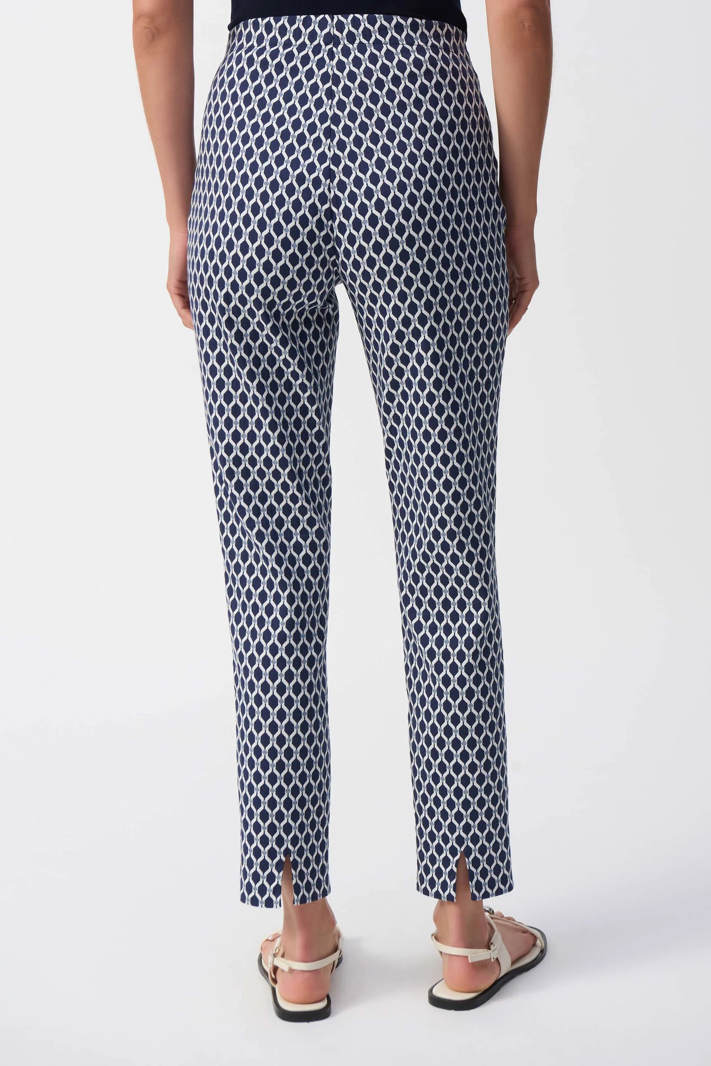 Jacquard Geometric Pant