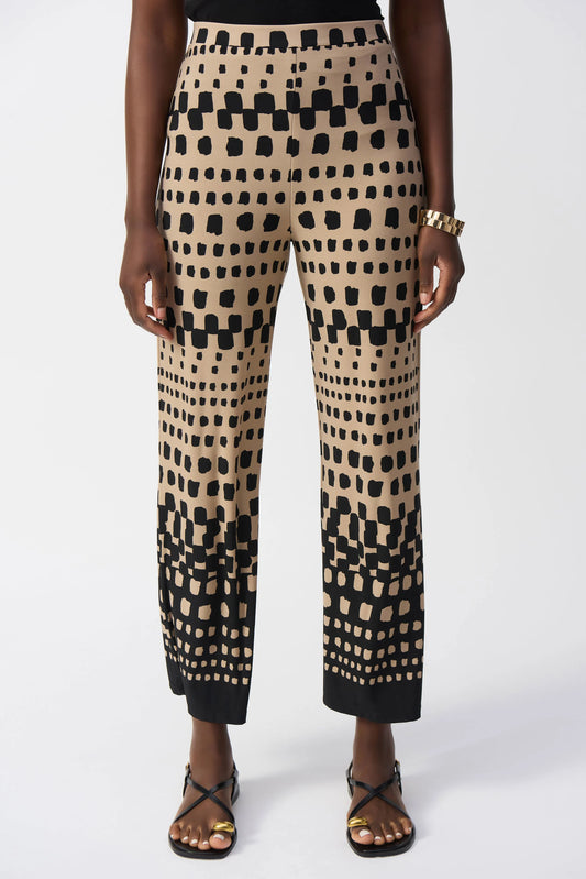 Dot Print Wide Leg