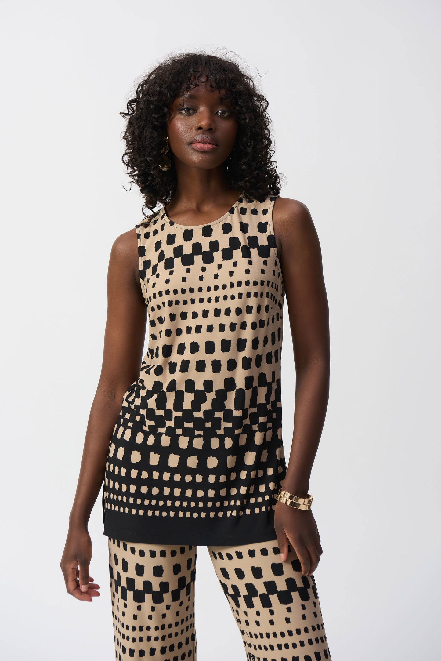 Dot Print Tunic