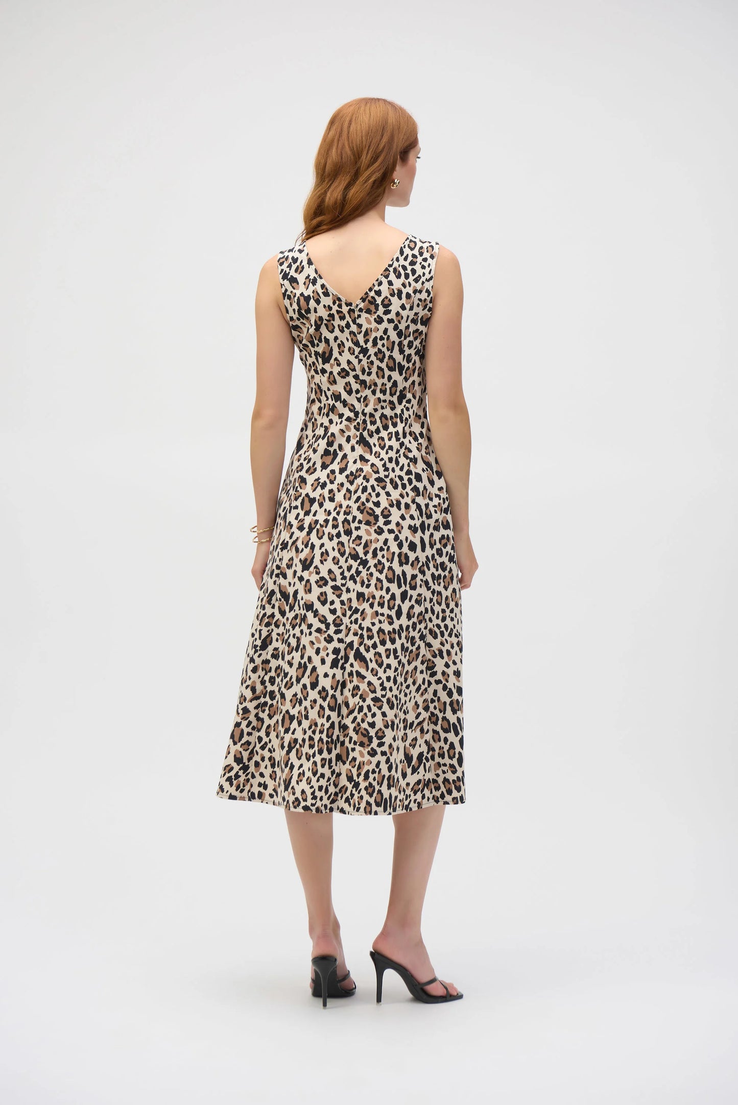 Poplin Animal Print Fit & Flare