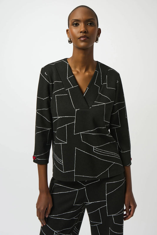 Abstract Print Top