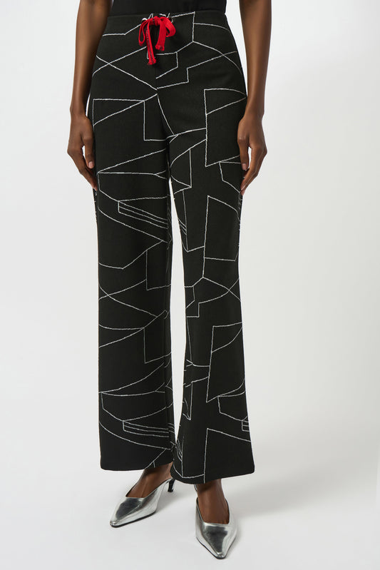 Abstract Print Pant