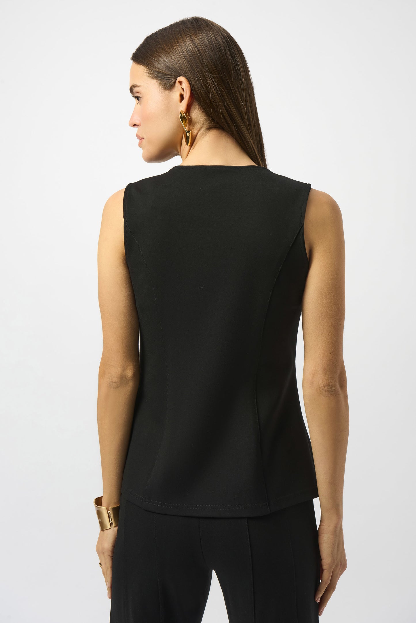 Knit Vest | Black