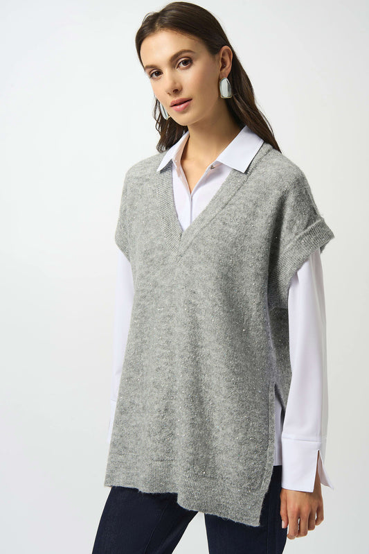 Tunic Sweater W/ Sequins
