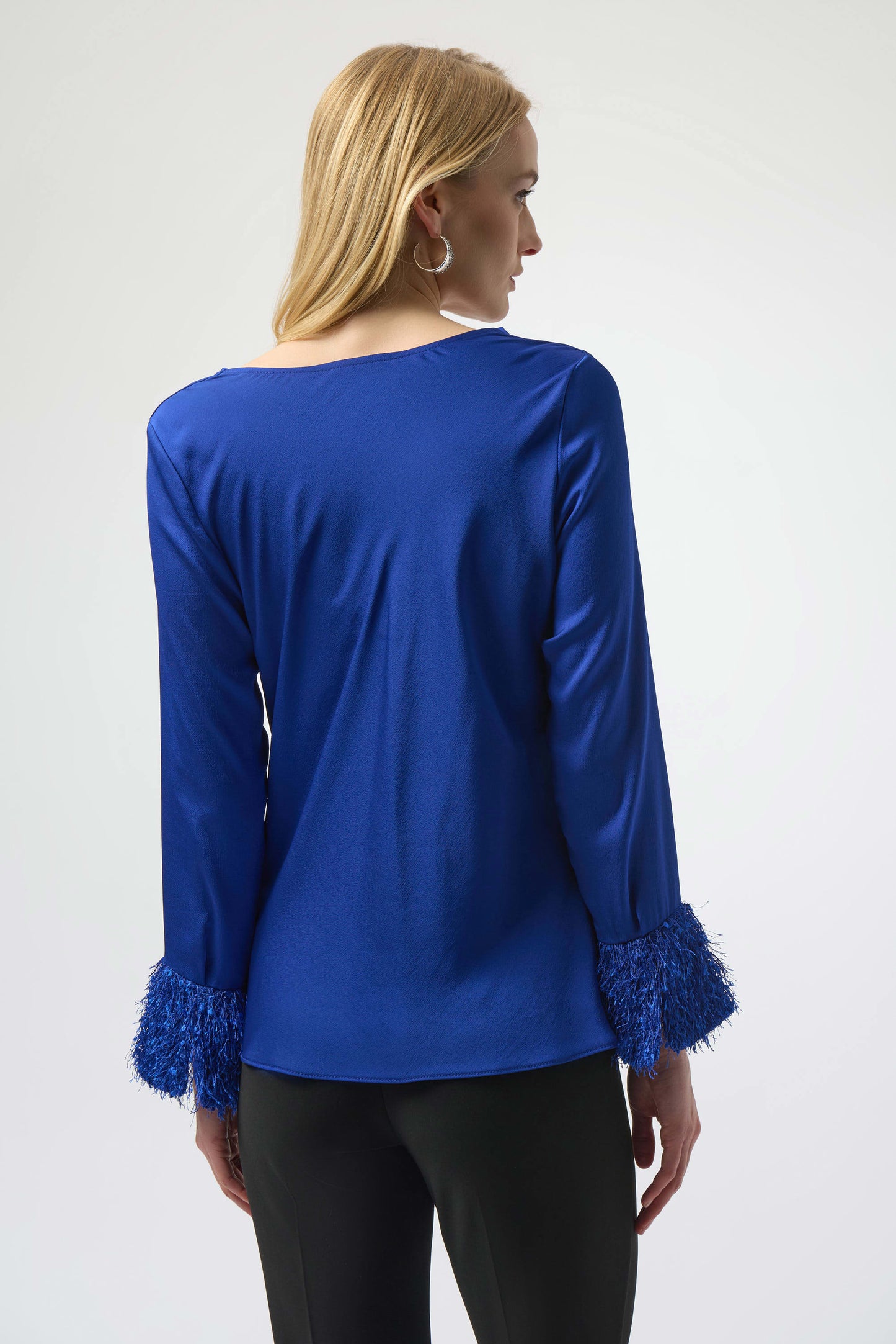 Cowl Neck Blouse | Royal