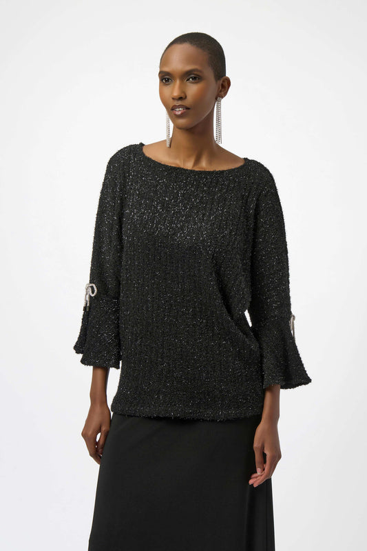 Fuzzy Metallic Top