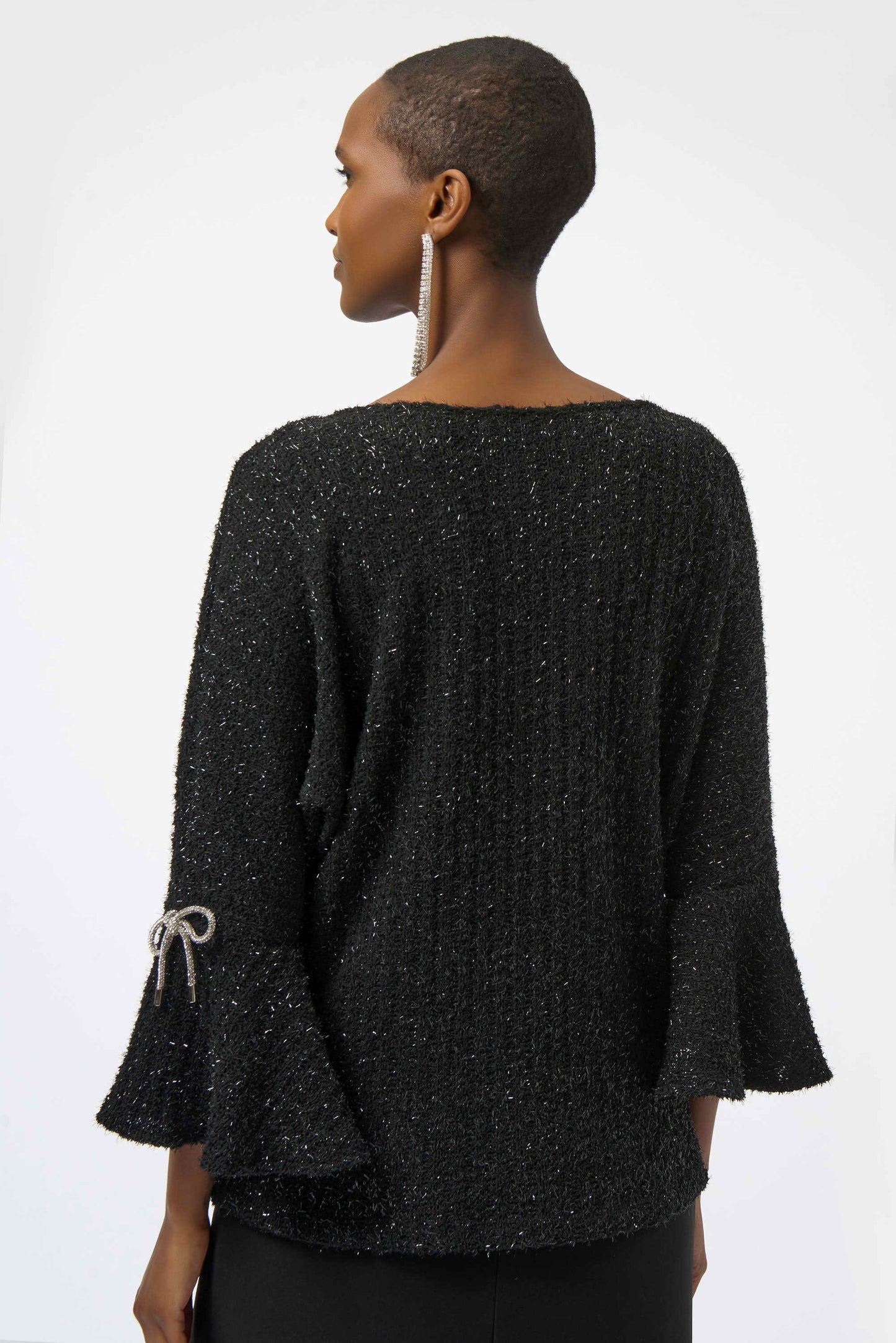 Fuzzy Metallic Top