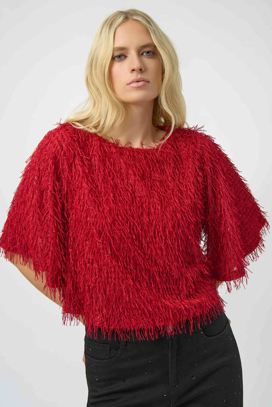 Fringe Boxy Top