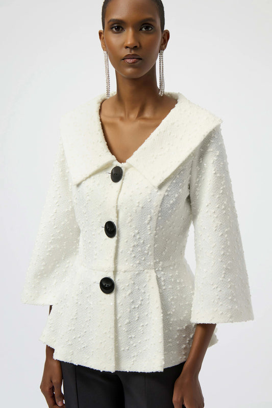 Boucle Peplum Jacket