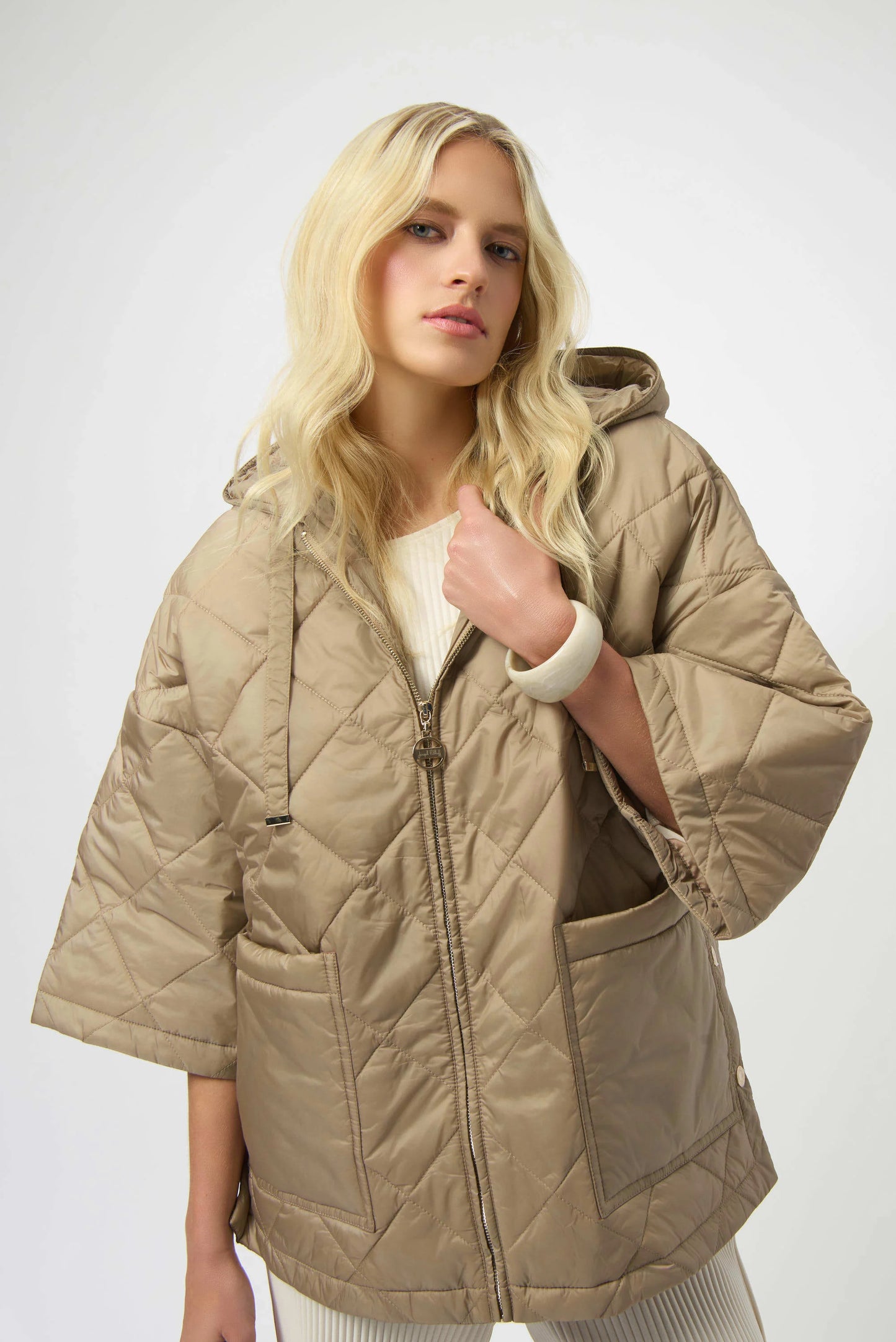 Quilted Hood Jacket