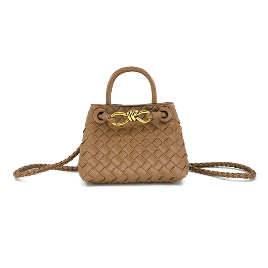 Woven Knot Bag | Beige