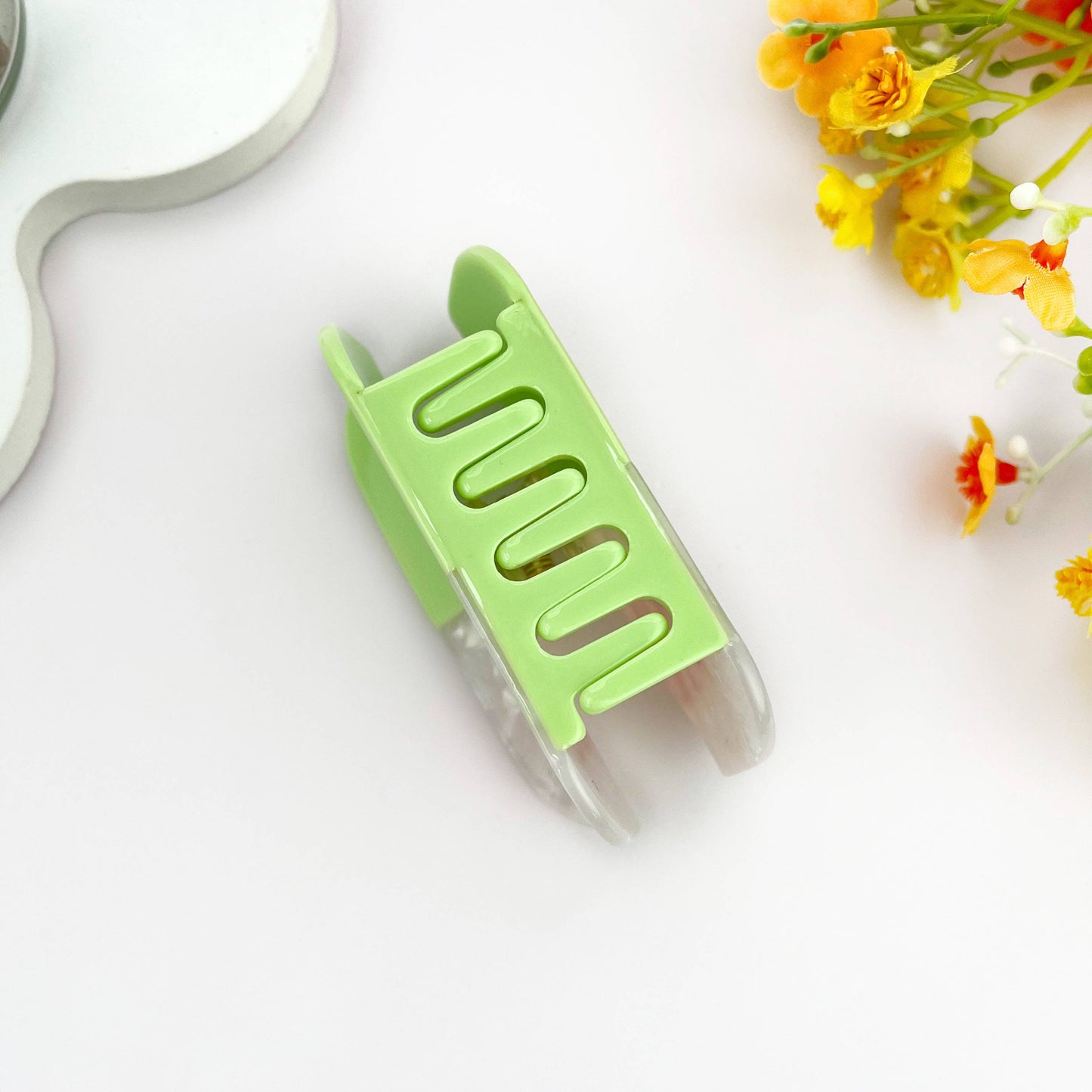 Sweet Dream Sleep Pill Acetate Hair Claw Clip: Blue