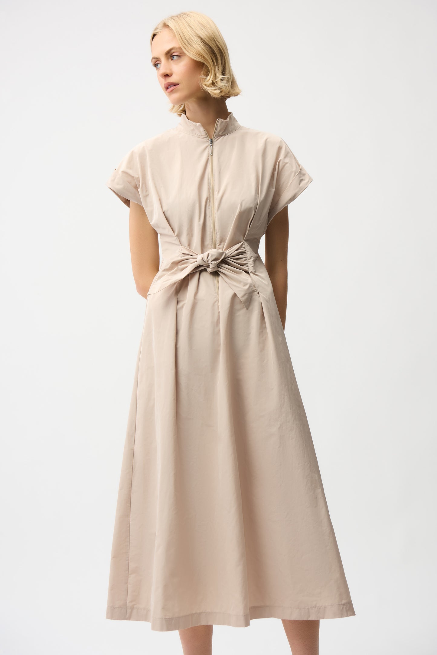 Nylon Parchment Dress