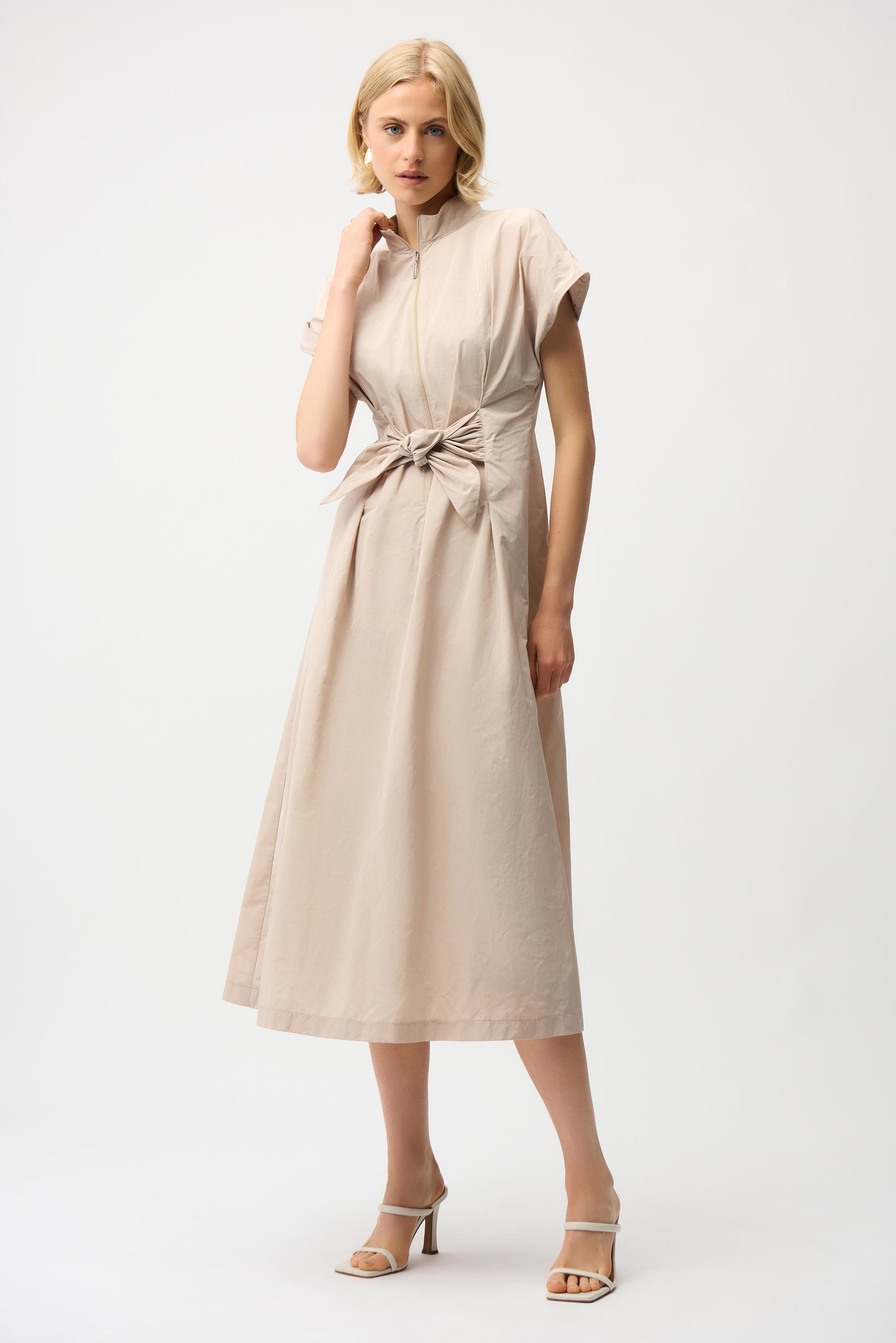 Nylon Parchment Dress