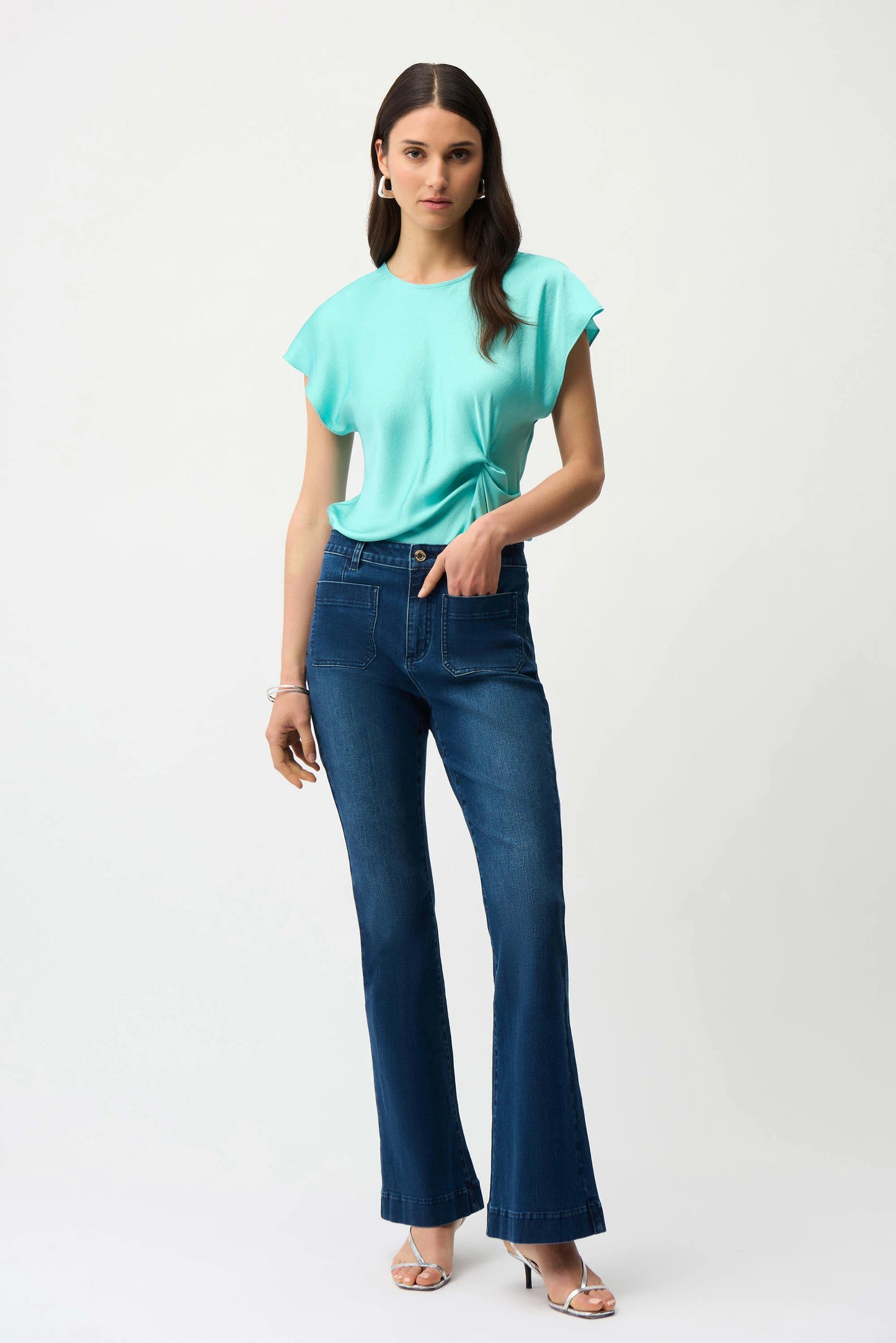 Flare Jeans | Med Blue