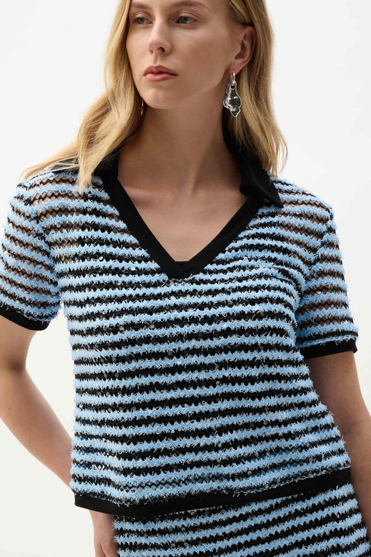 Stripe Boxy Top