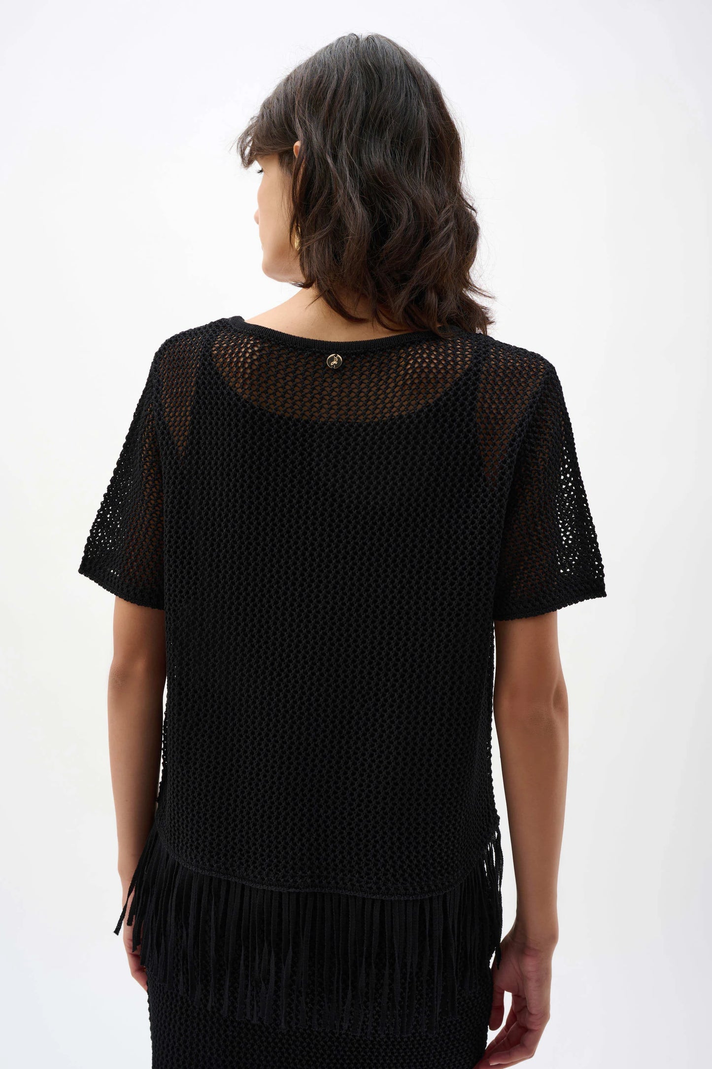 Fringe Trim Sweater