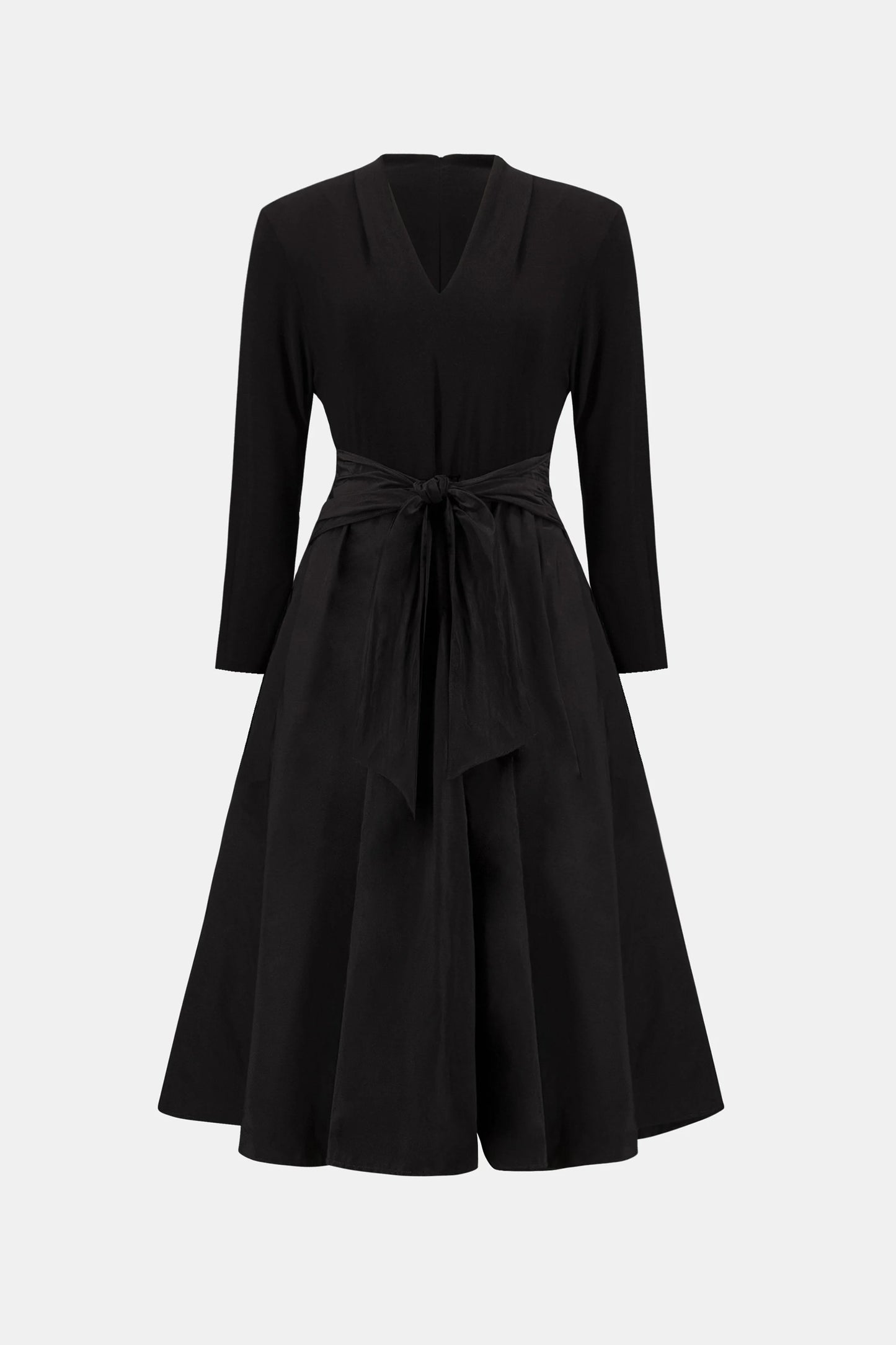 Silky Knit & Memory Fit and Flare Dress
