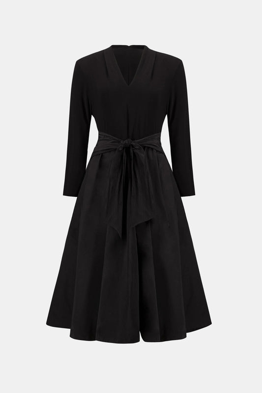 Silky Knit & Memory Fit and Flare Dress