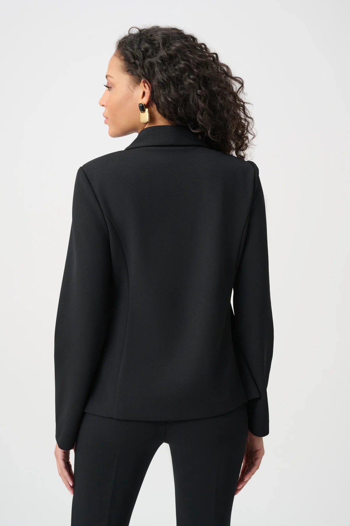 Statement Button Fitted Blazer