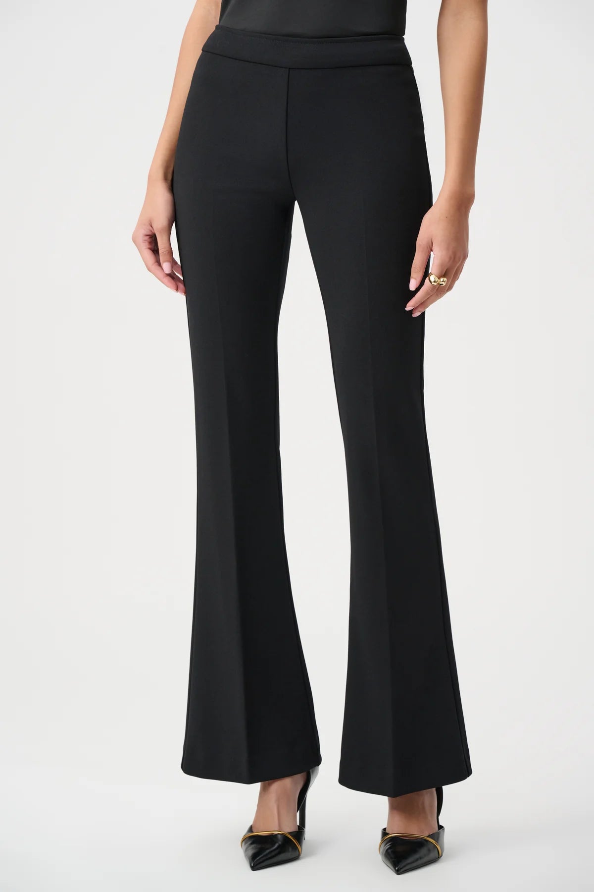 Flared Pull-On Pants