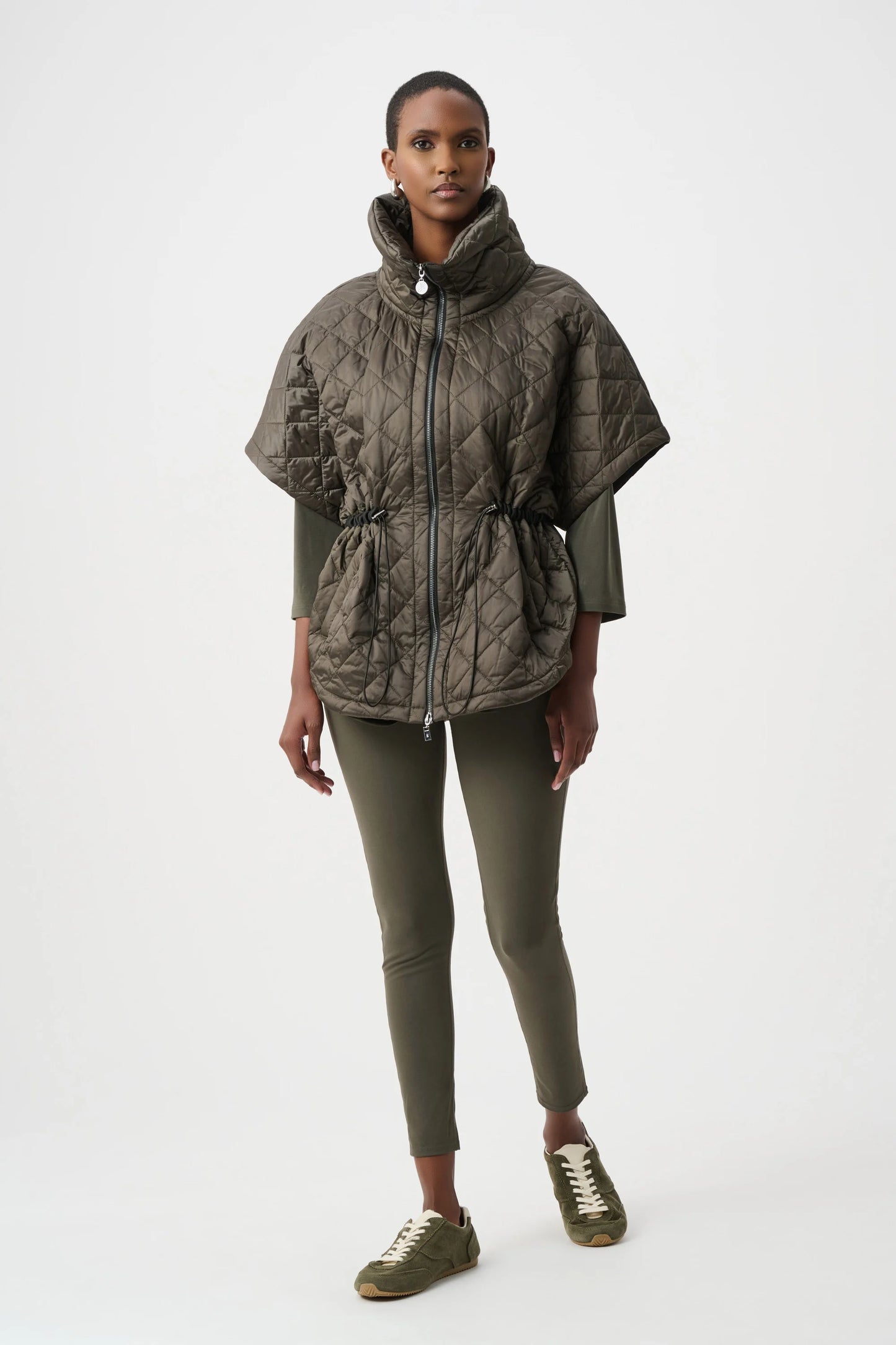 Avocado Quilted Vest