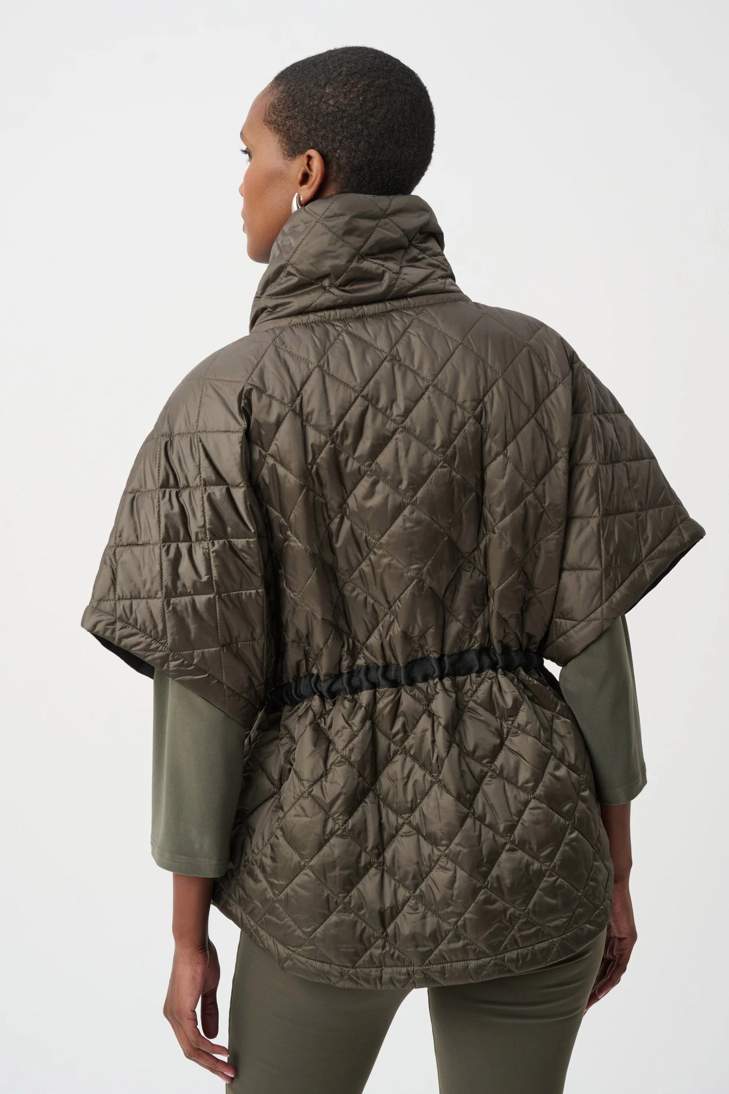 Avocado Quilted Vest