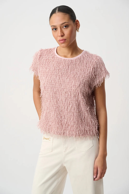 Fringe Knit Top