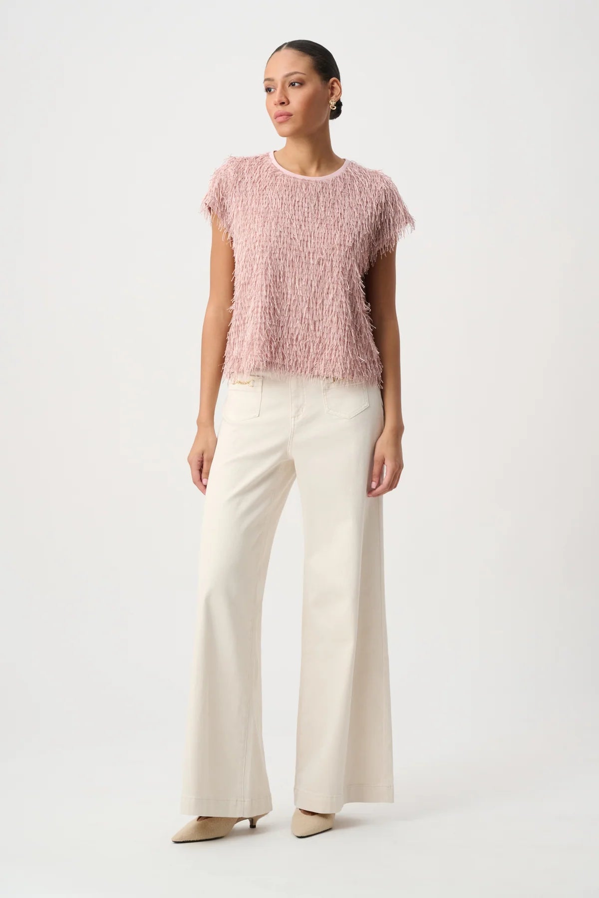 Fringe Knit Top